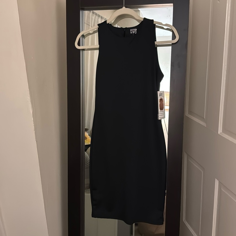 NYC Madden midi bodycon dress